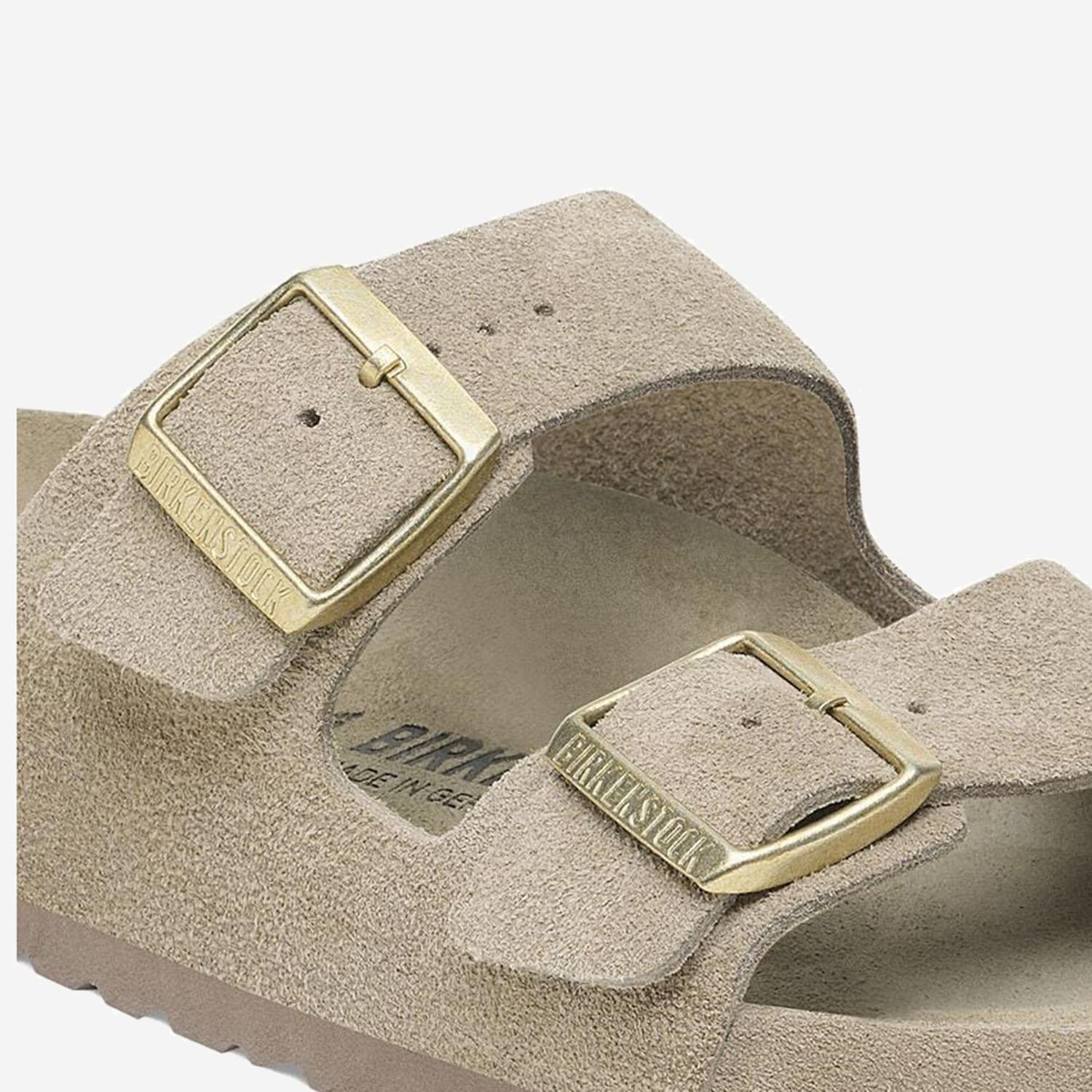 SANDALI ARIZONA IN SUEDE 1018443 TAUPE BIRKENSTOCK