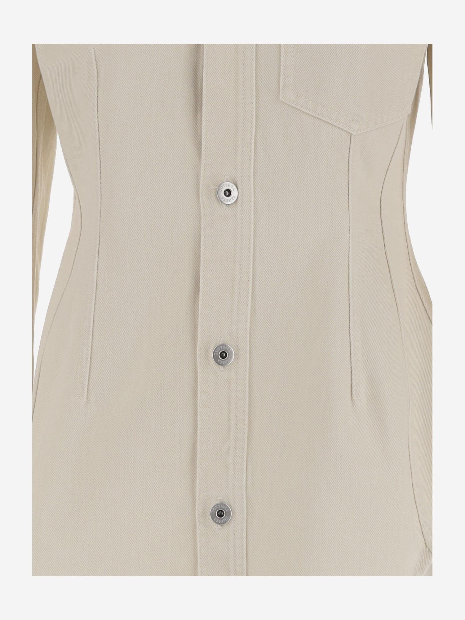 CAMICIA IN DENIM DI COTONE 829180 V5DV09247 BOTTEGA VENETA