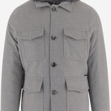 GIUBBOTTO IN MISTO LANA E CASHMERE MOUGI101197 U0051 MOORER