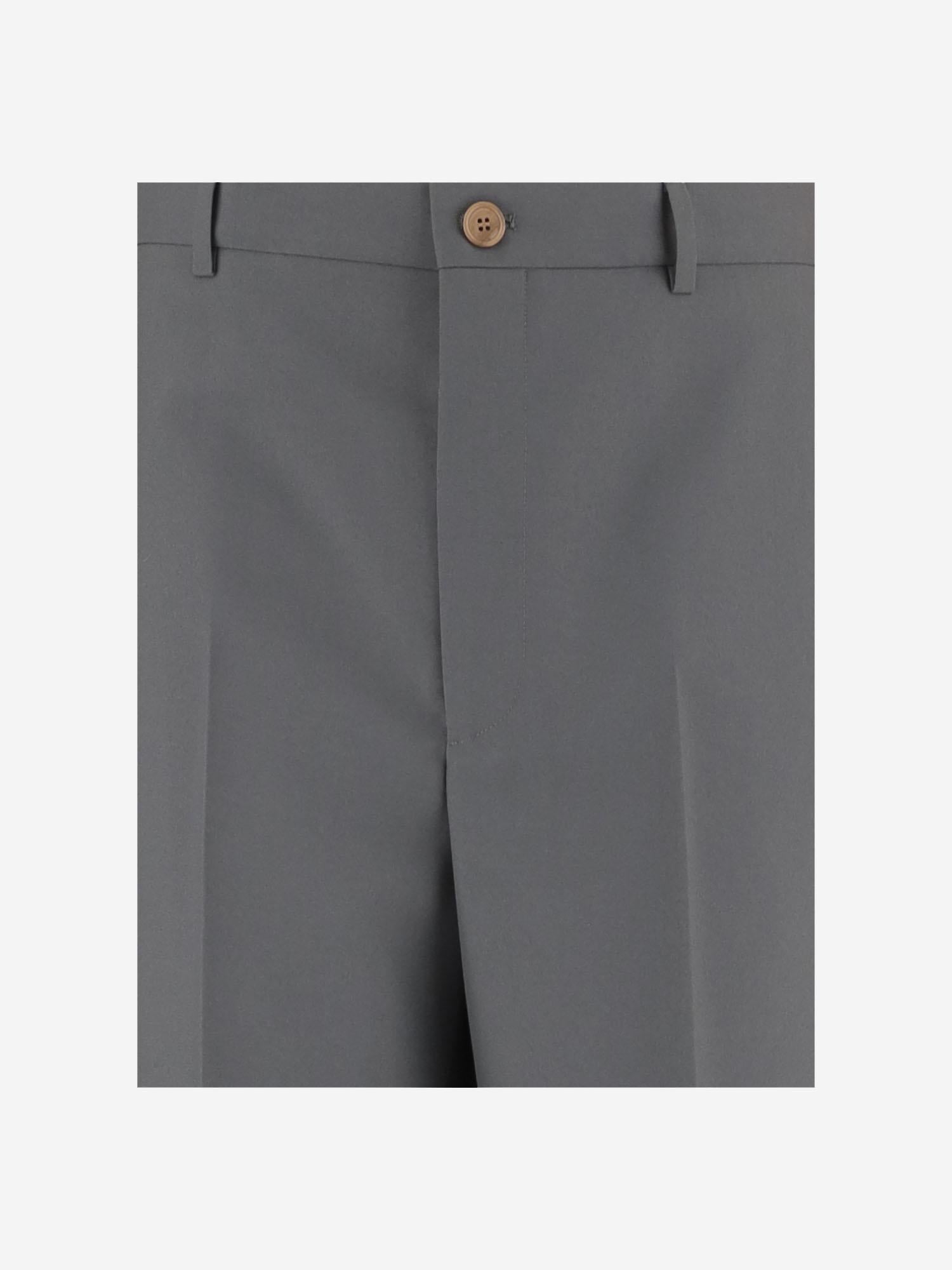 PANTALONI SARTORIALI IN NYLON 845357 ZAFKB1088 GUCCI