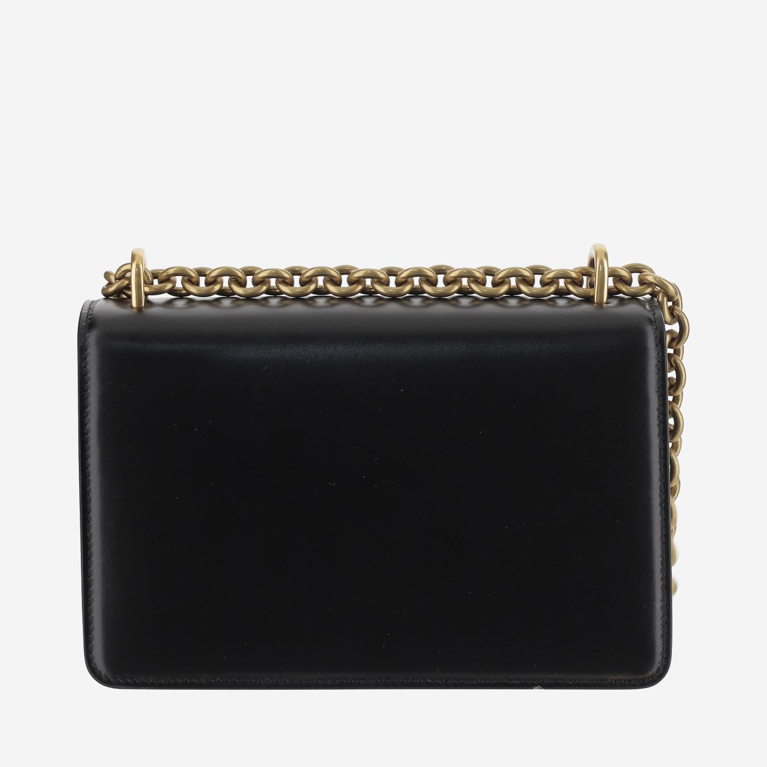 BORSA A SPALLA VALENTINO GARAVANI VAIN IN PELLE PICCOLA 6W2B0R17GCB 0NO VALENTINO GARAVANI