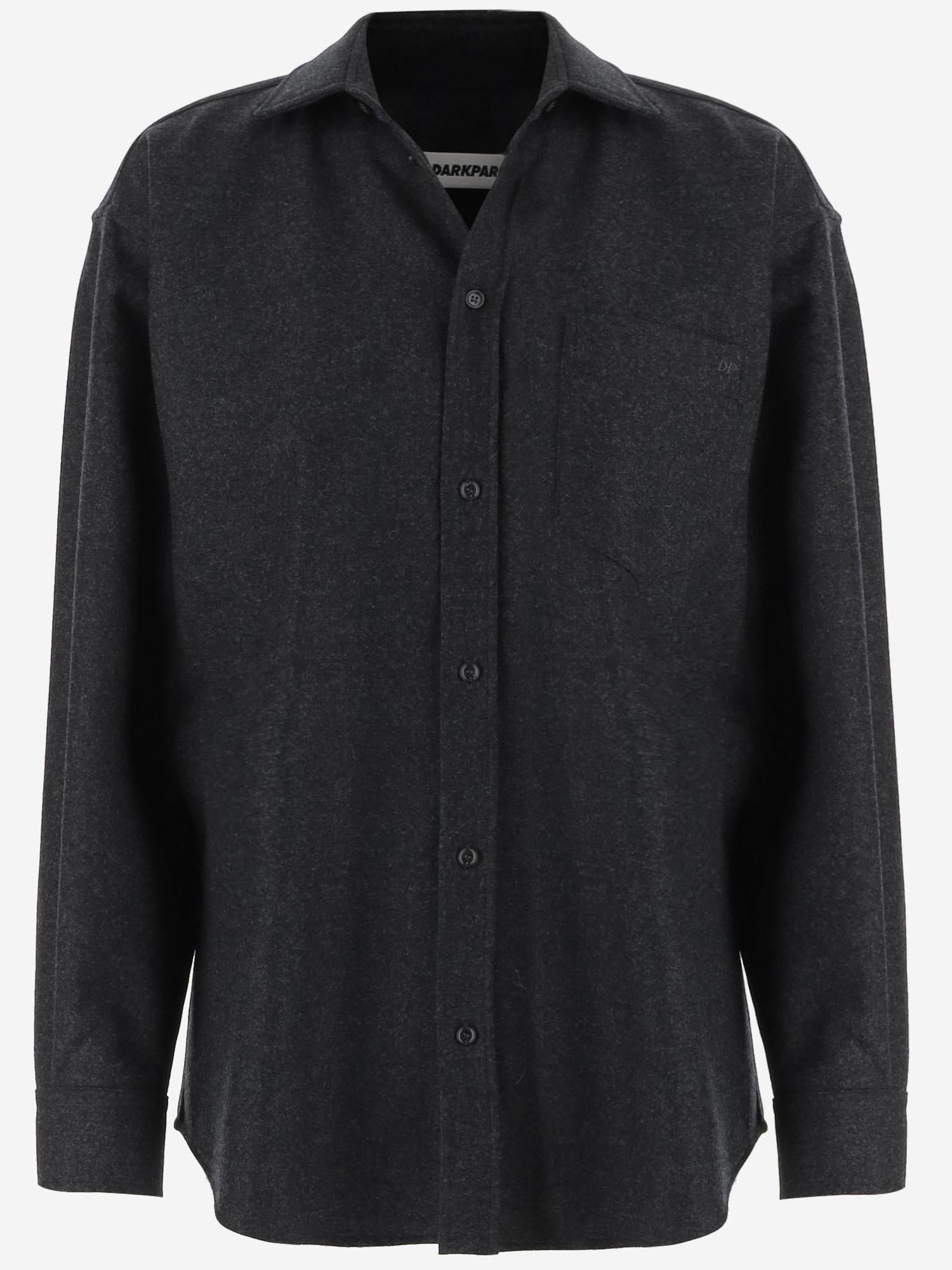 CAMICIA IN LANA WSH04 FAW020075 DARKPARK
