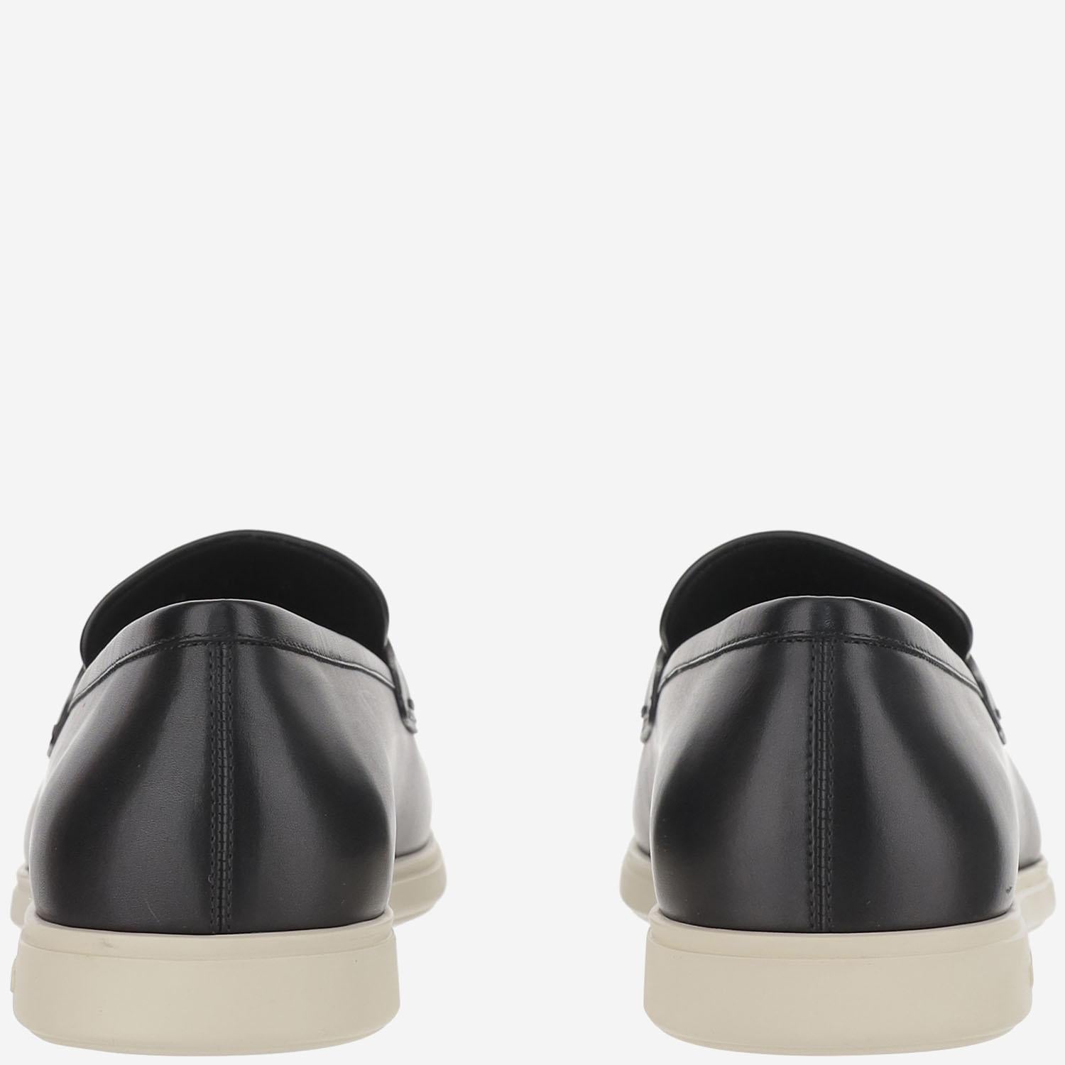 MOCASSINI GANICINI IN PELLE COSIMO 006NERONATURALENEWBISCOTTO SALVATORE FERRAGAMO