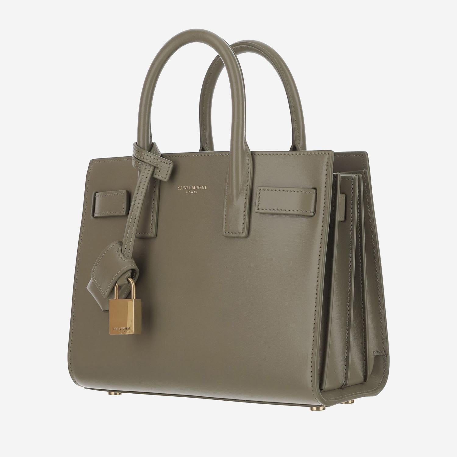 BORSA SAC DE JOUR NANO IN PELLE 392035 02G9W3798 SAINT LAURENT
