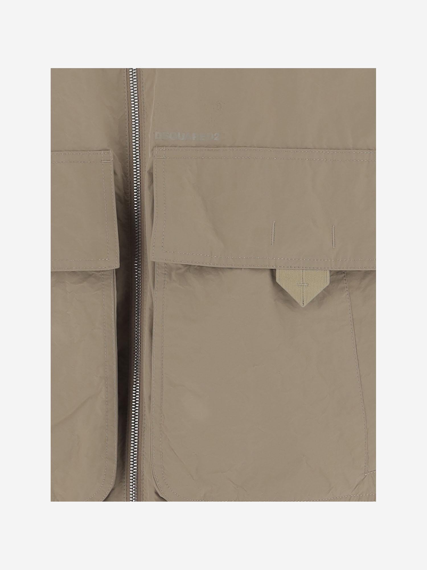 GIACCA IN TESSUTO TECNICO S74AM1568 S78520132 DSQUARED2