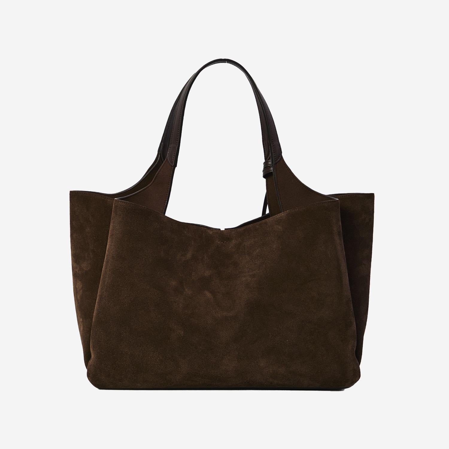 BORSA SHOPPING MEDIA IN PELLE SCAMOSCIATA XBWAPAF9300P3A 0ZQ7 TODS