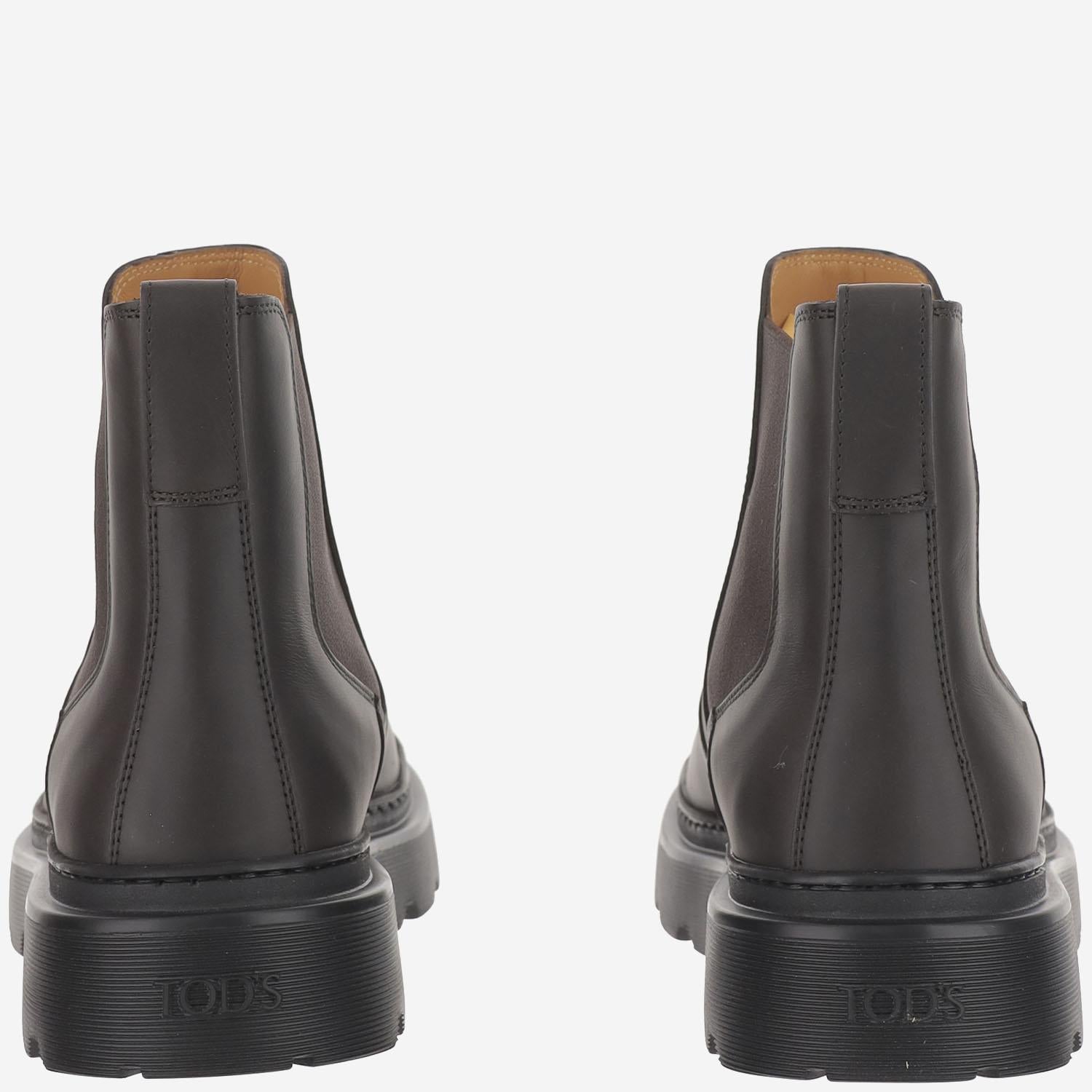 STIVALETTI IN PELLE XXM24L0IR30UFS S808 TODS