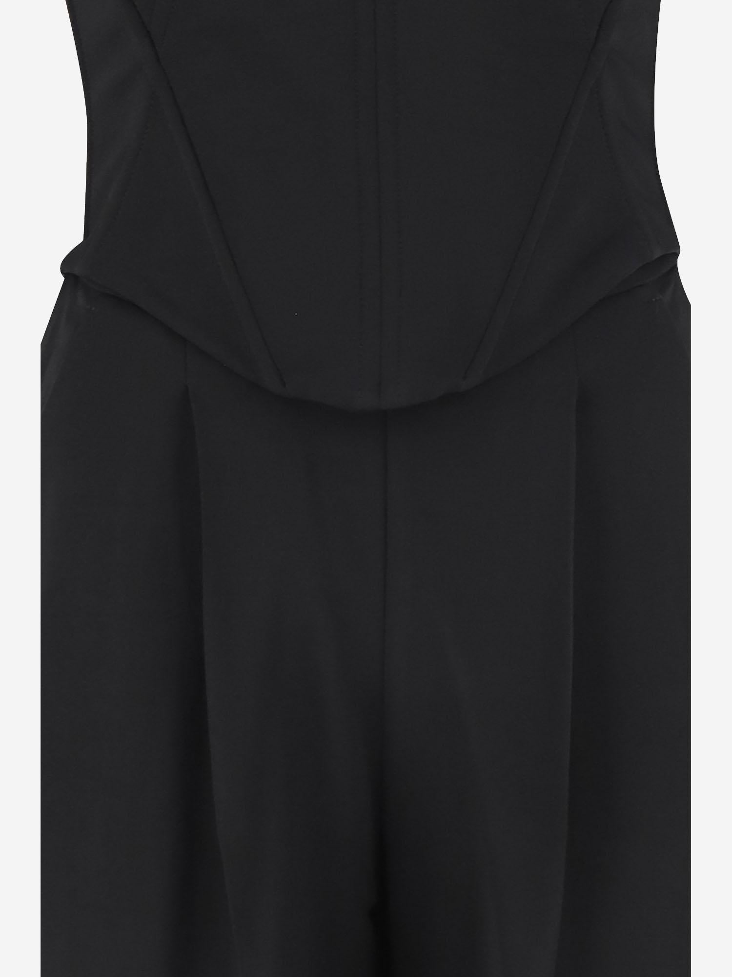TUTA ELEGANTE BUSTIER CON PANTALONI LARGHI 104884 A213Z99 PINKO