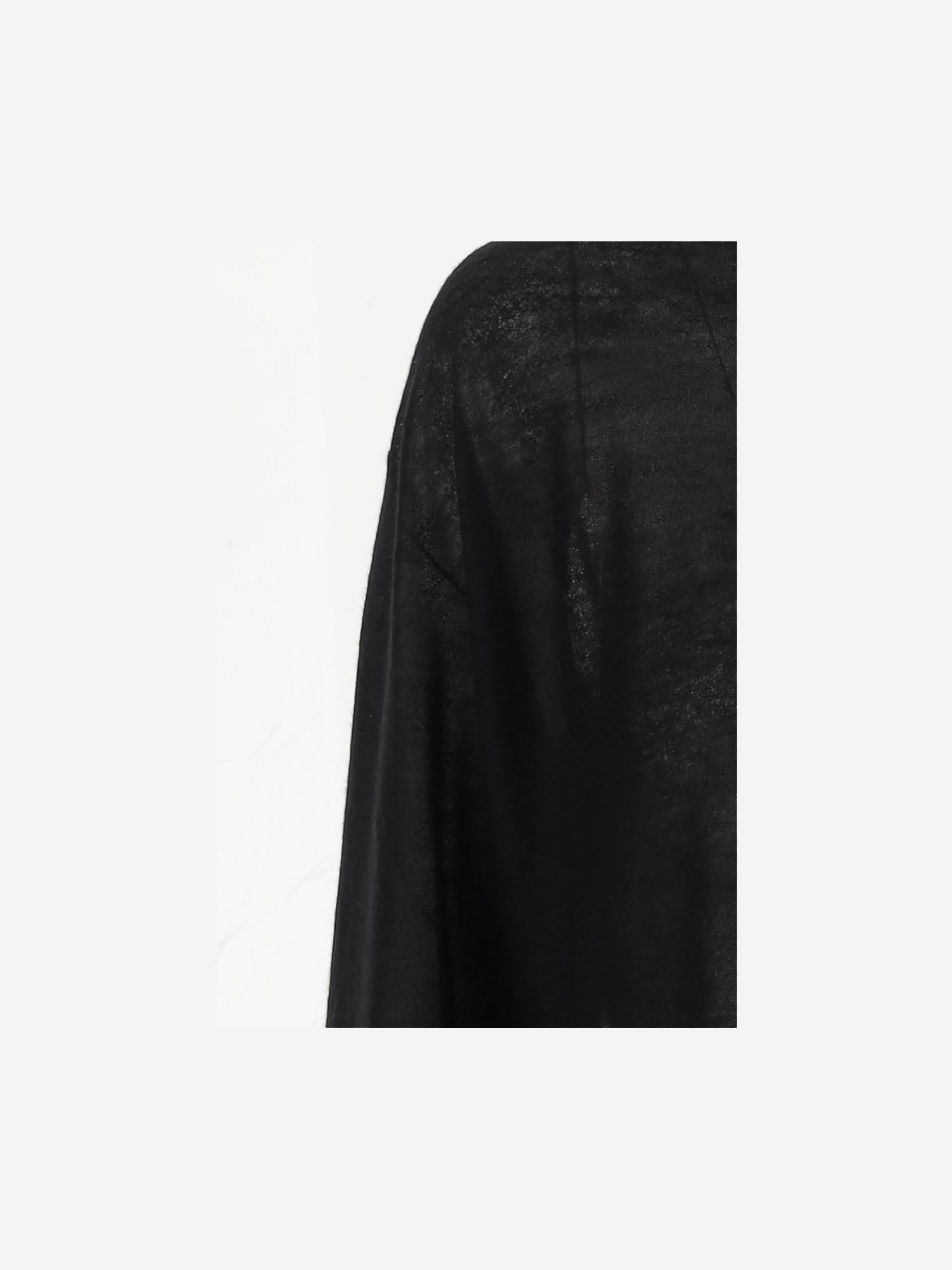TOP KERRA IN CASHMERE 8969Y935 BLK THE ROW