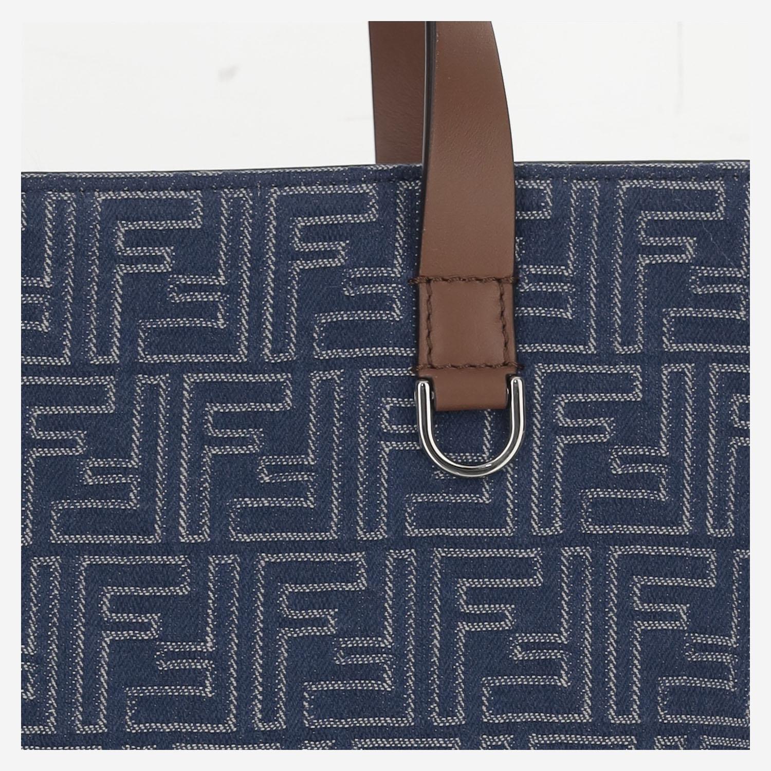 Borsa a mano con motivo FF 7VA658 AUGOF1SCG FENDI