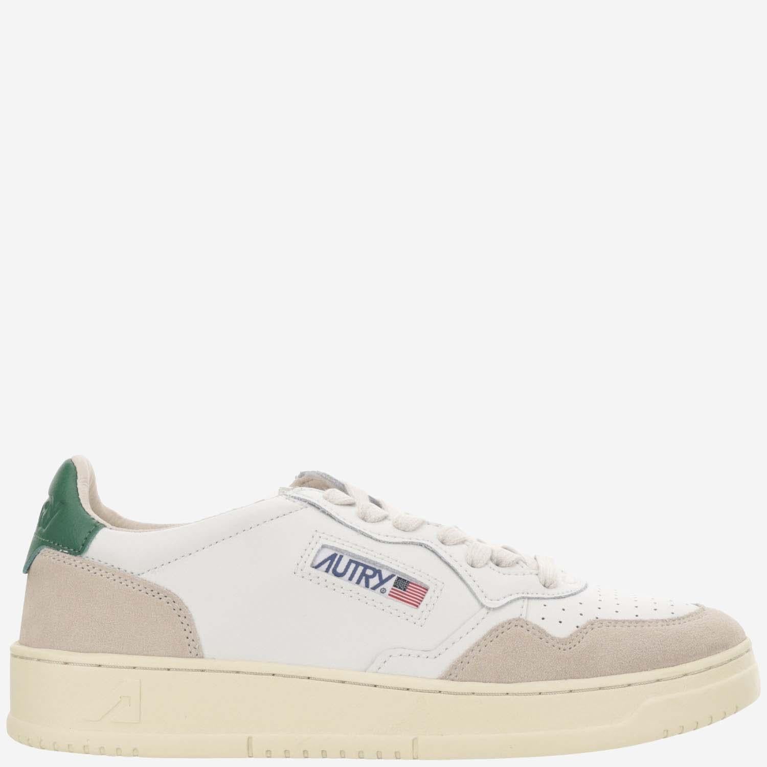 SNEAKERS LOW MEDALIST IN PELLE AULMLS23 WHTAMAZ AUTRY