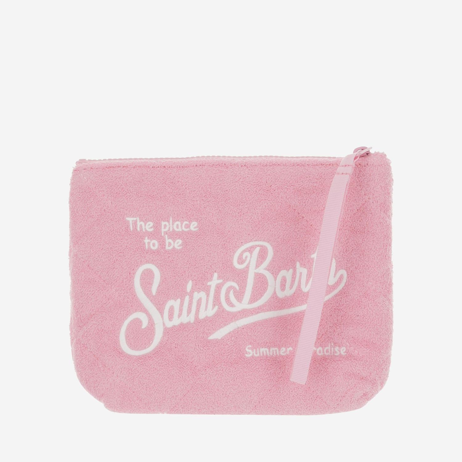POCHETTE IN TESSUTO CON LOGO ALI0003 00251H MC2 SAINT BARTH