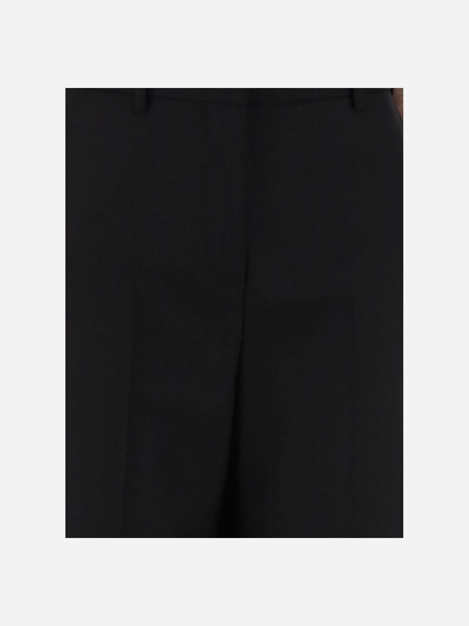 PANTALONI IN LANA 6B0RB6F08VB 0NO VALENTINO