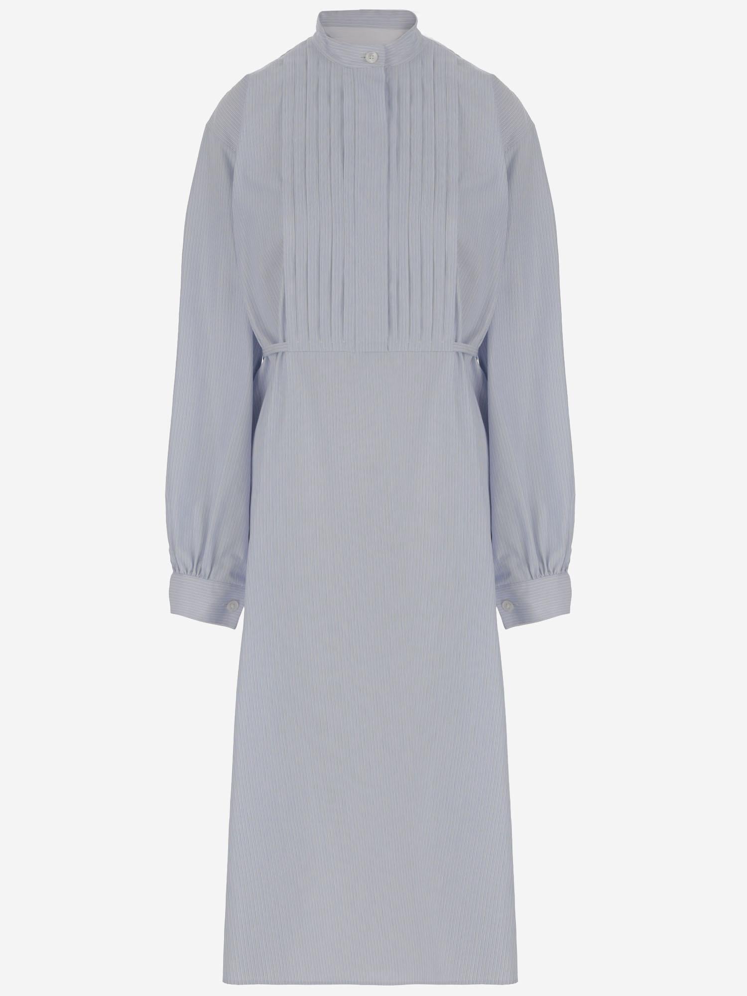 ABITO CHEMISIER IN COTONE J04CT0108 J45178134 JIL SANDER