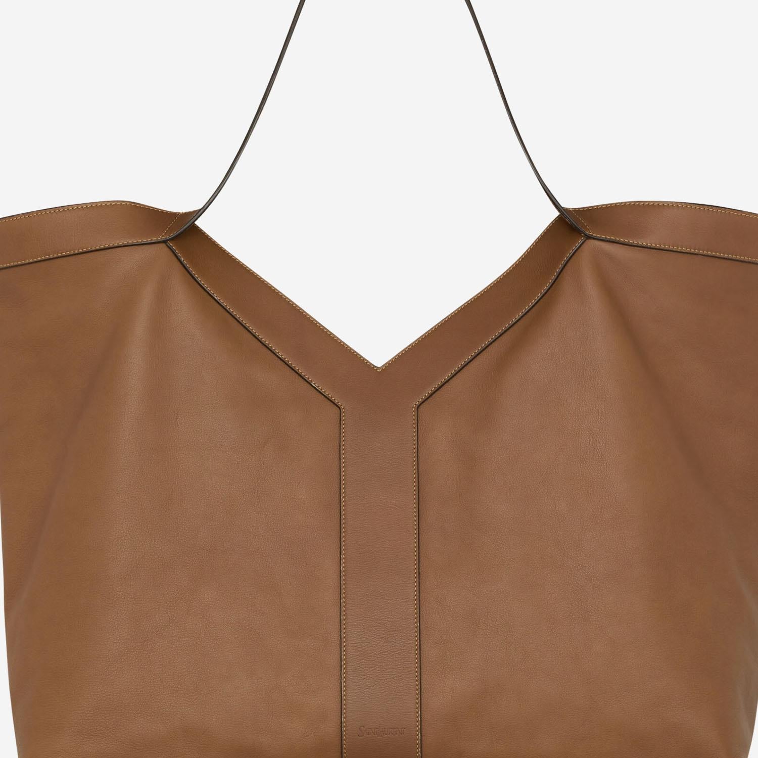 BORSA TOTE Y GRANDE IN PELLE 820672 AAEC36359 SAINT LAURENT