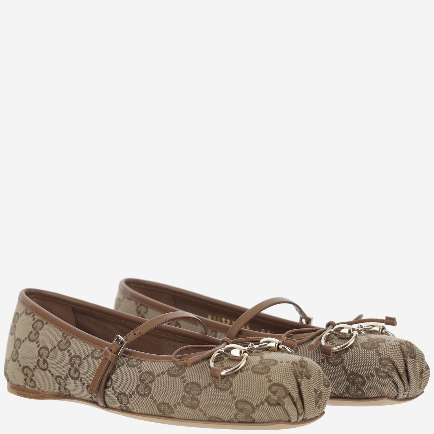 BALLERINE IN TESSUTO GG 814321 FAD6C9745 GUCCI