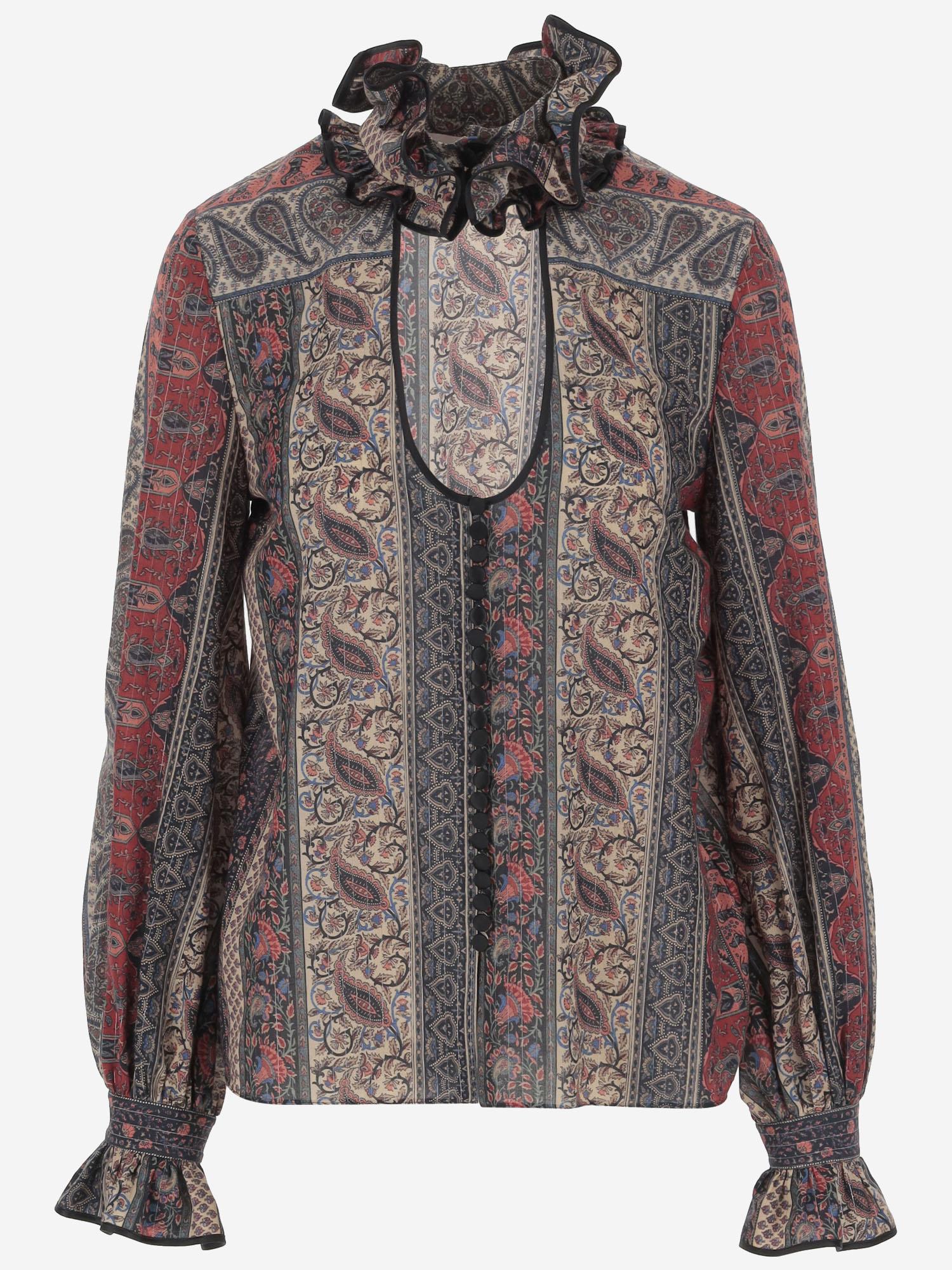 CAMICIA CON STAMPA GRAFICA 6B0AB7L29DC M12 VALENTINO