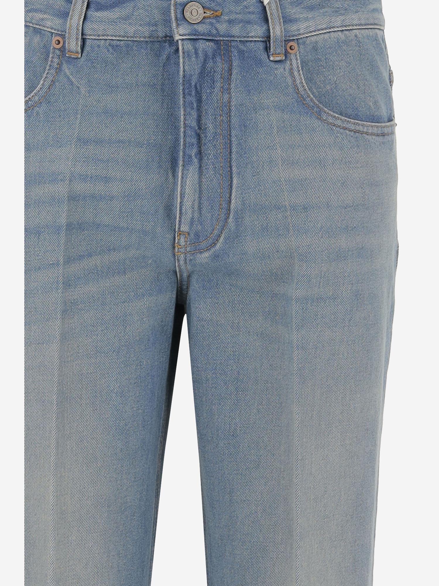 JEANS IN DENIM CON BORDI IN JACQUARD 6B3DD18X94V 558 VALENTINO