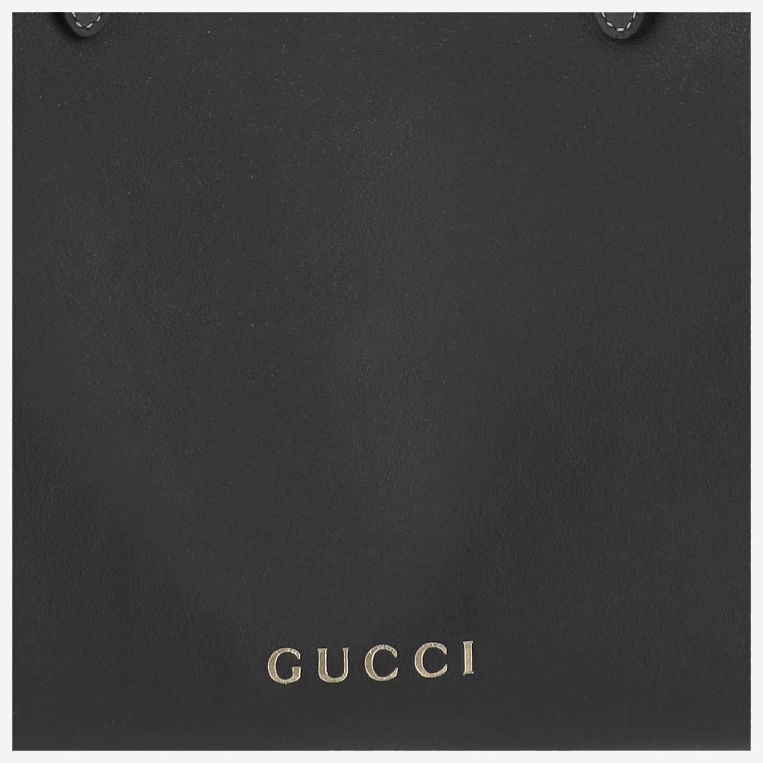 BORSA SHOPPING GG EMBLEM MEDIA 815213 AAEC21000 GUCCI