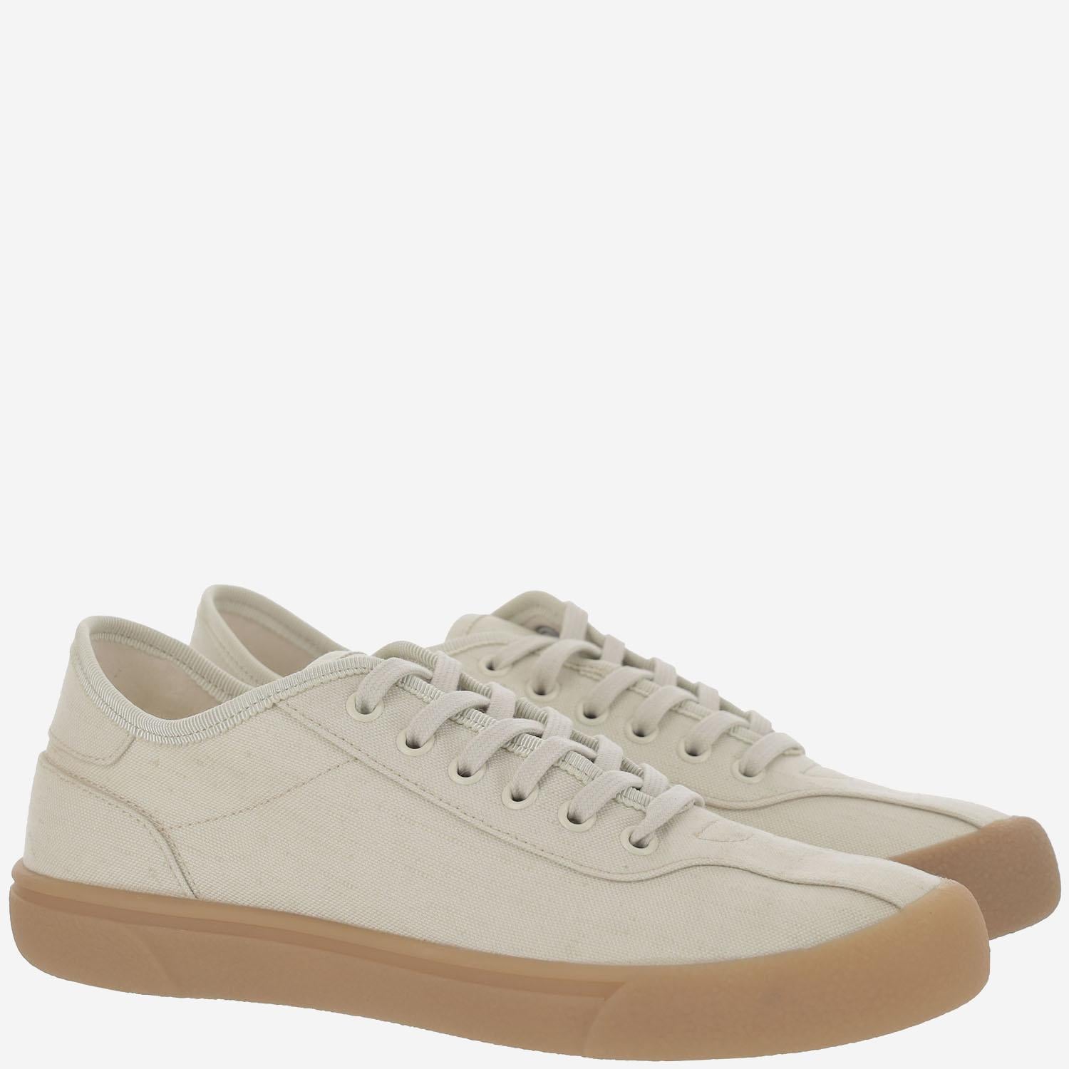 Sneaker in Tela di Viscosa e Lino F1611SPC SAT THE ROW