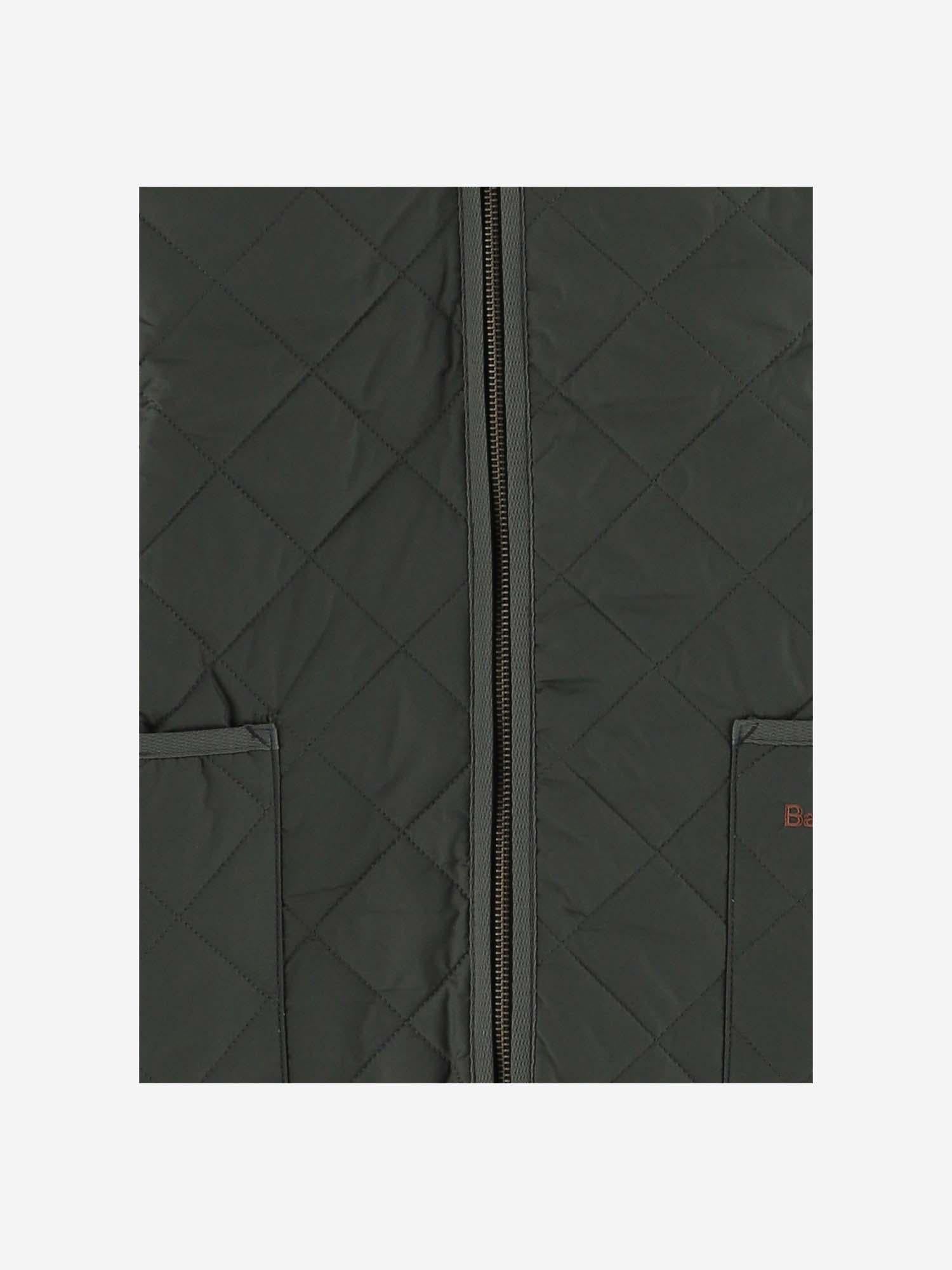 GILET TRAPUNTATO CON ZIP MLI0001 GN92 BARBOUR
