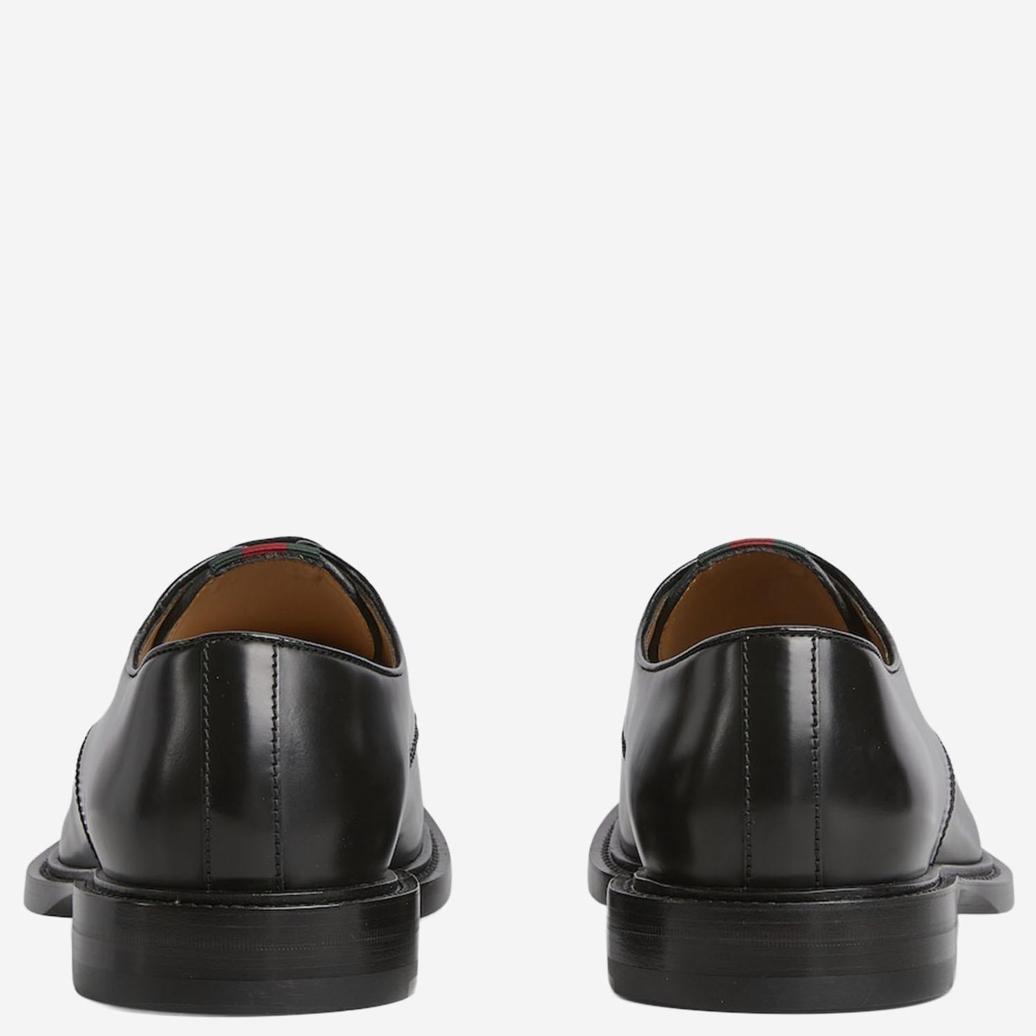 SCARPE STRINGATE IN PELLE 838135 AAEYE1048 GUCCI
