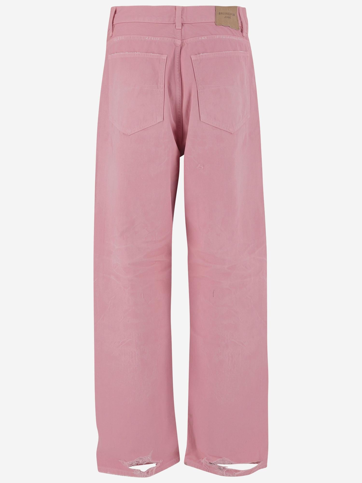 JEANS IN DENIM DI COTONE 786468 TRWA62014 BALENCIAGA