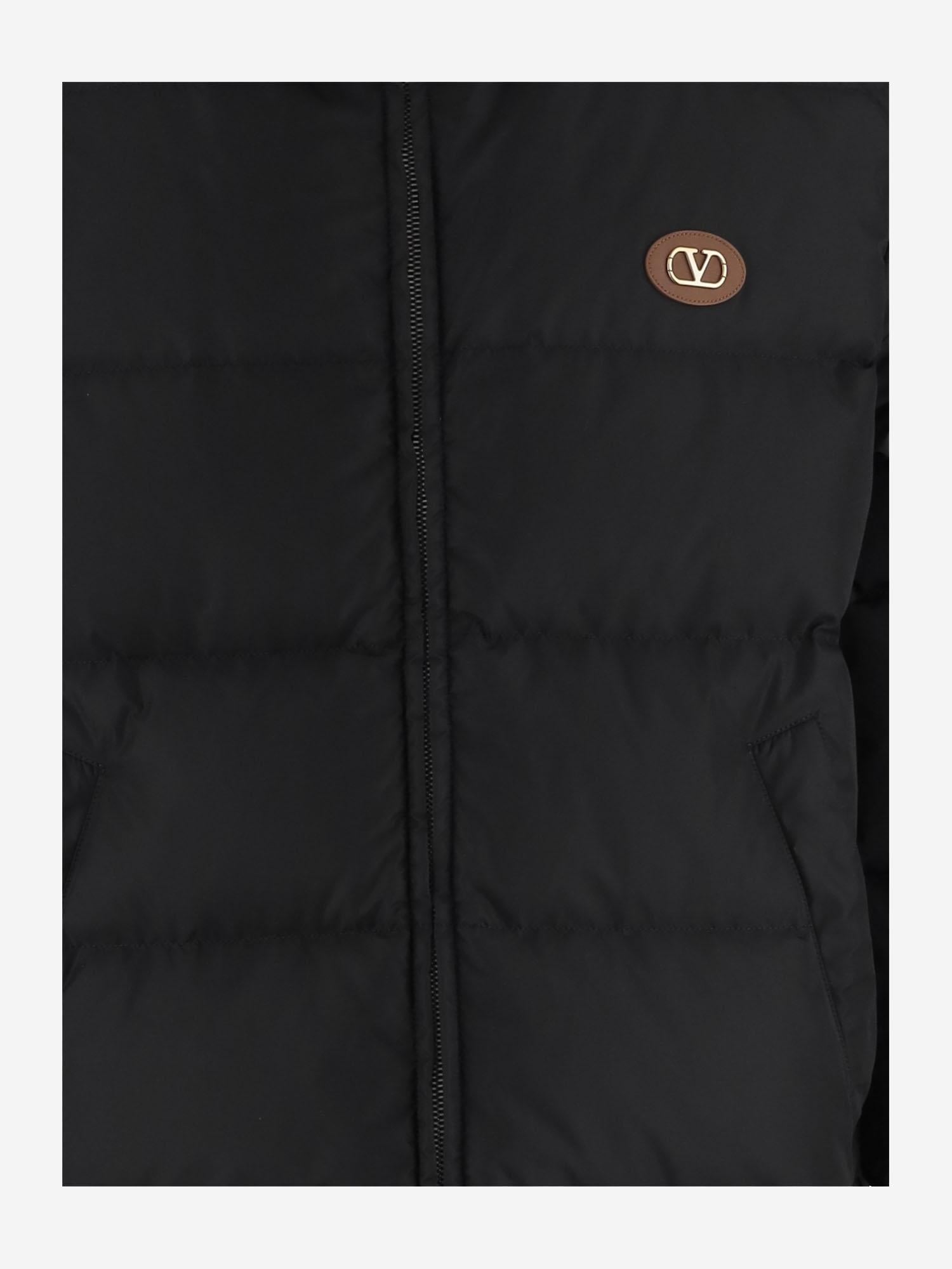 PIUMINO IN NYLON CON VLOGO SIGNATURE 7V3CNB31 6FN0NO VALENTINO