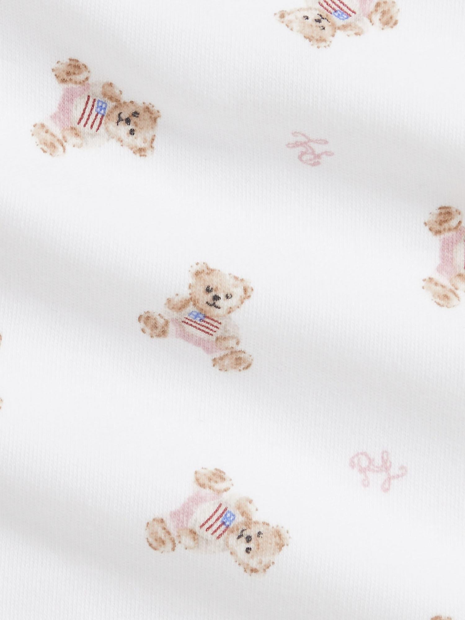 SET REGALO POLO BEAR TRE PEZZI IN COTONE 310981226 001 POLO RALPH LAUREN KIDS