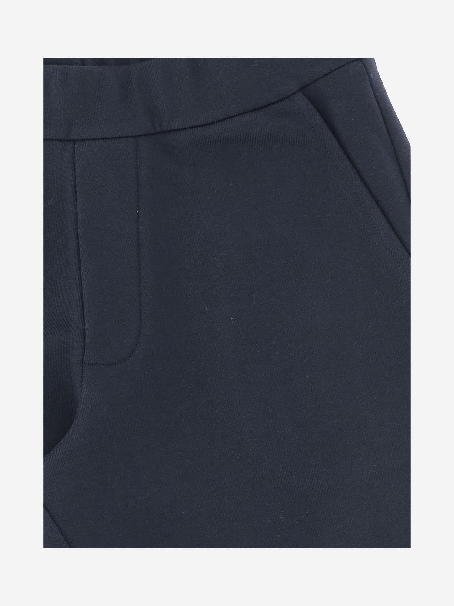 PANTALONI IN COTONE 8H0000689AKM 778 MONCLER ENFANTS