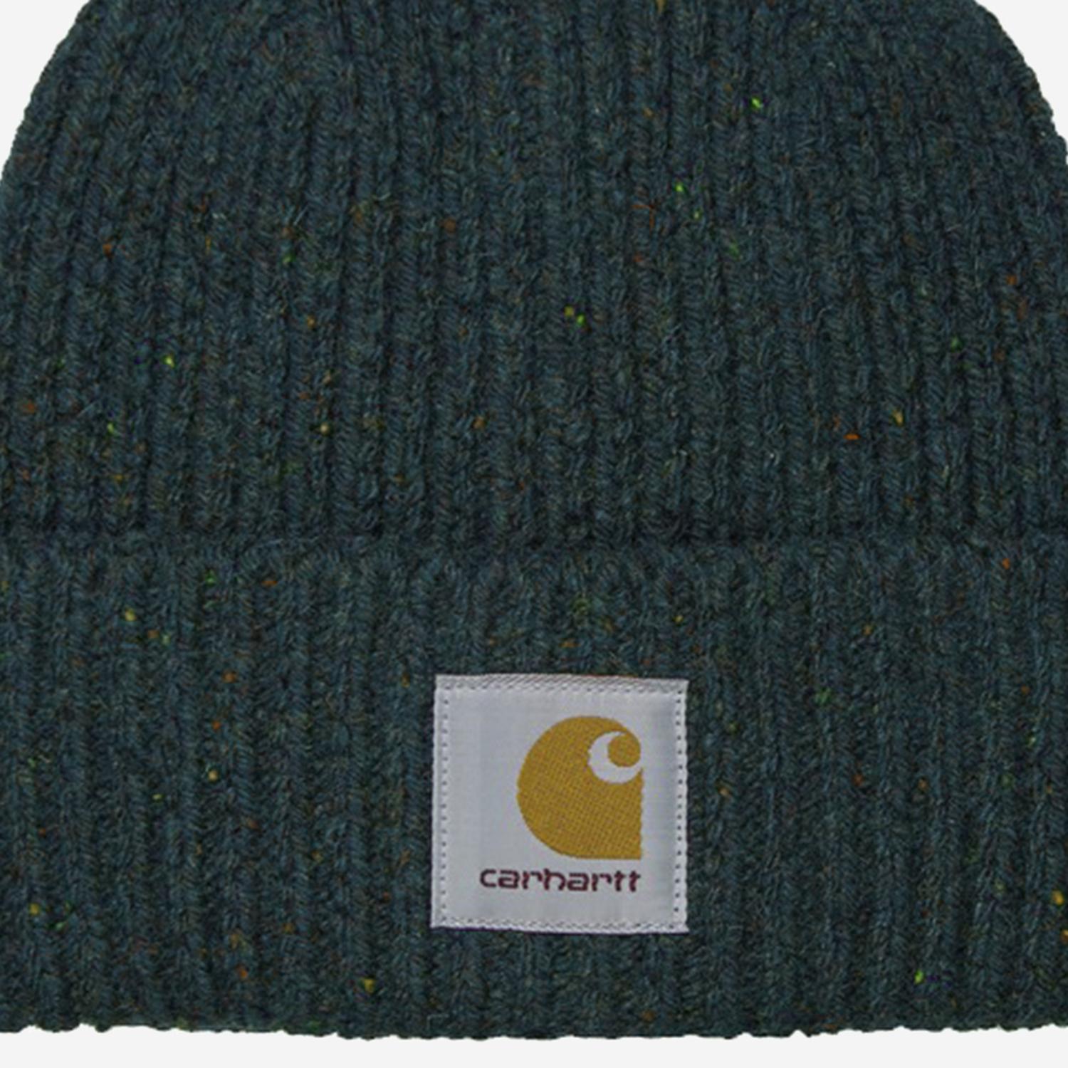 BEANIE IN LANA E COTONE CON LOGO I013193 3ARXX CARHARTT WIP