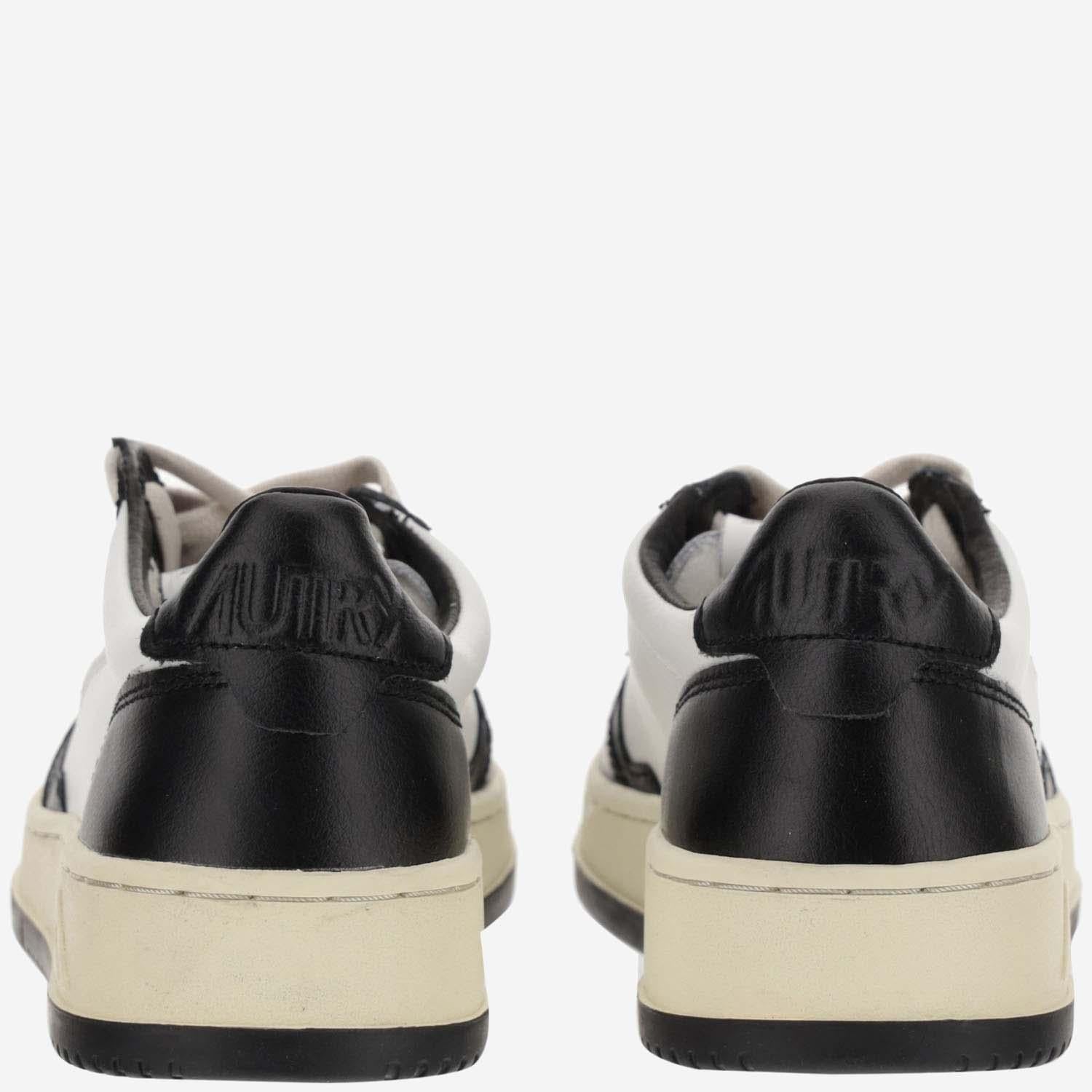 SNEAKERS MEDALIST COLOR-BLOCK AULWWB01 WHTBLK AUTRY