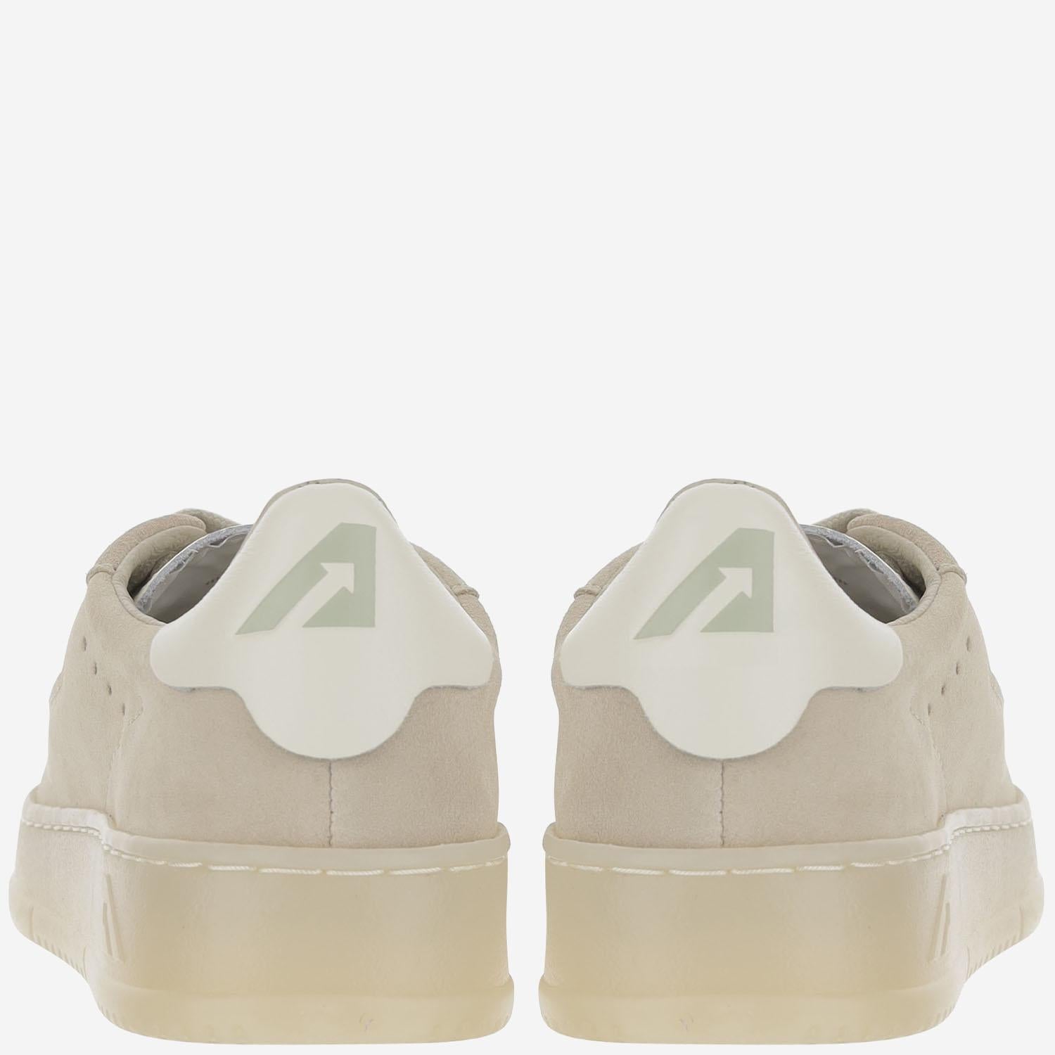 SNEAKERS DALLAS LOW IN PELLE ADLWUE10 SUEDELEATPAPYRUSMARSH AUTRY