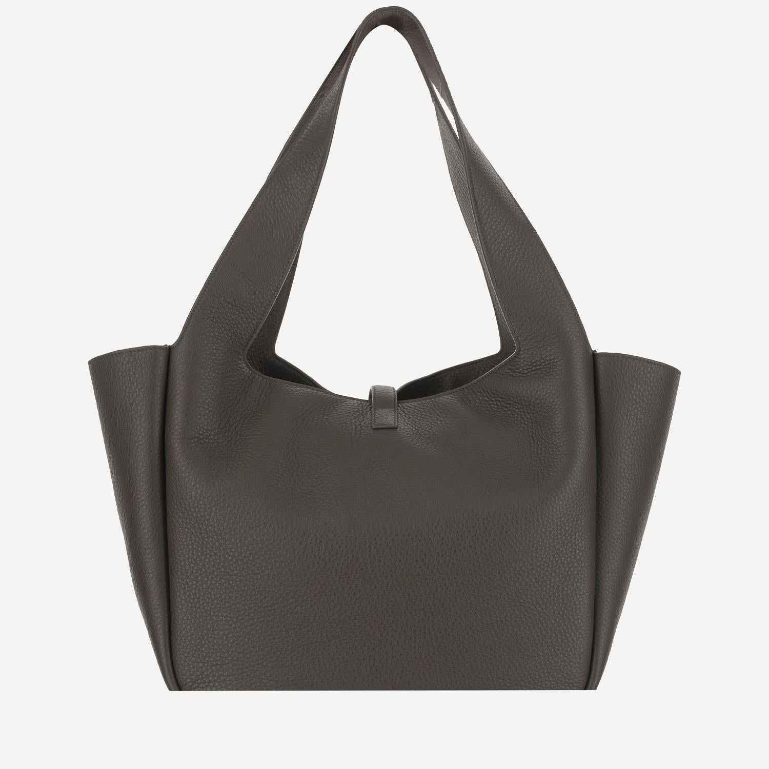 BORSA LE 5 À 7 BEA IN MORBIDA PELLE DI DAINO 763435 AADUU3212 SAINT LAURENT