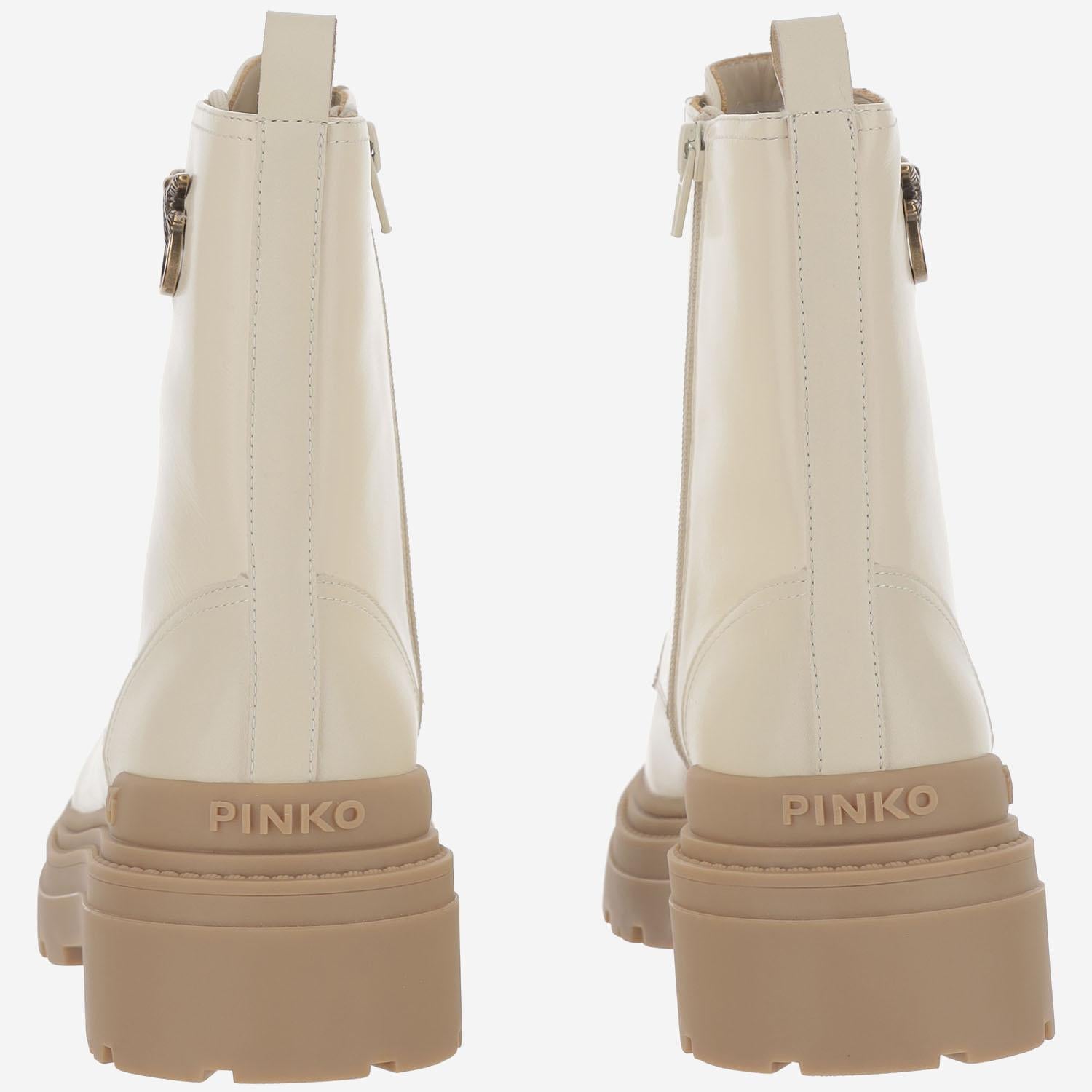 STIVALETTI MIA 11 IN PELLE SD0141 P001DY7 PINKO