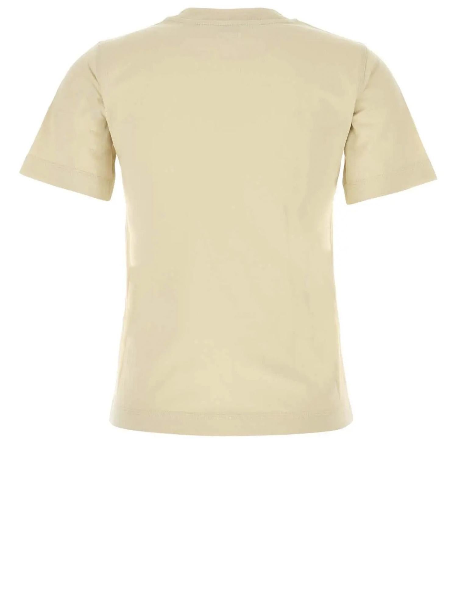 T-shirt con applicazione vintage check 8103506 NUTMEG BURBERRY