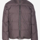 PIUMINO REVERSIBILE IN NYLON CON MOTIVO CHECK 8115565 TRUFFLE IP CHECK BURBERRY