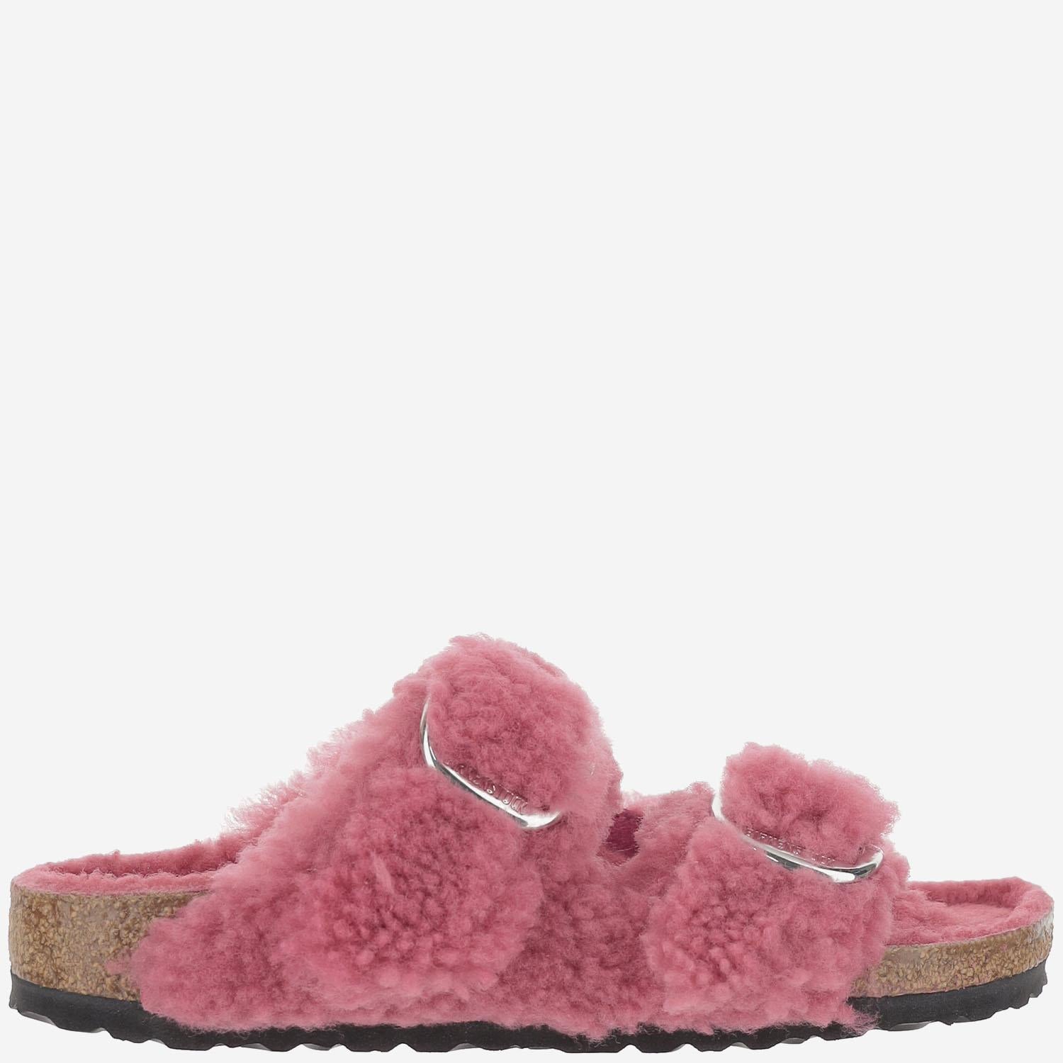 SANDALI ARIZONA BIG BUCKLE TEDDY RIVET 1025562 FUCHSIATULIP BIRKENSTOCK