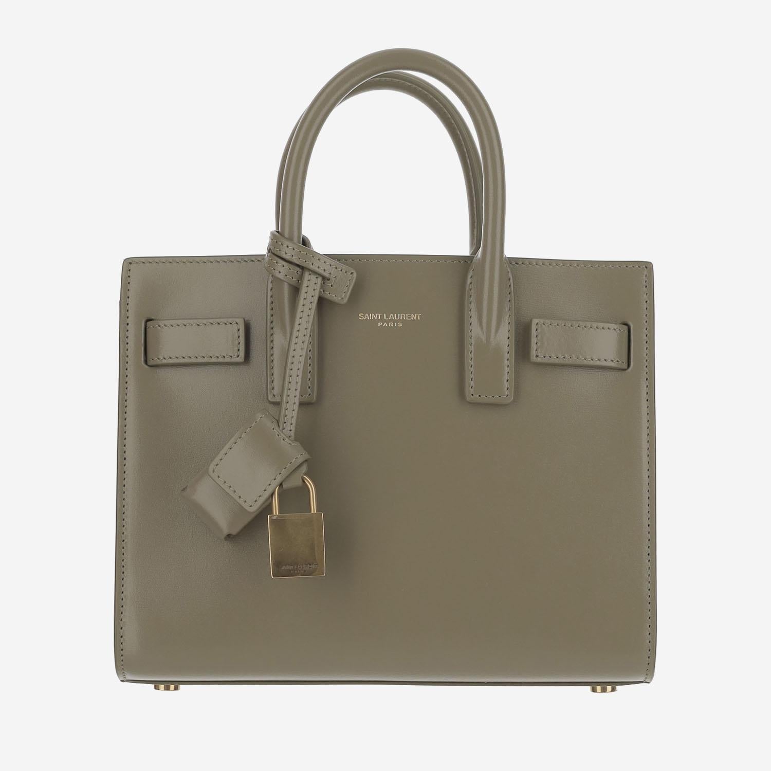 BORSA SAC DE JOUR NANO IN PELLE 392035 02G9W3798 SAINT LAURENT