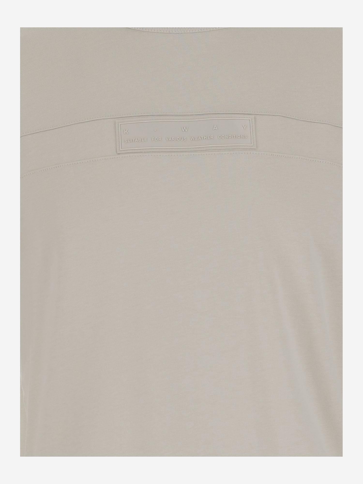 T-SHIRT IN COTONE CON LOGO K2135LW 634 K-WAY