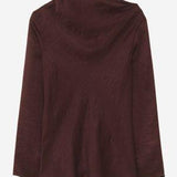 MAGLIA LUSTER IN RAYON AW25T2528W170 MERLOT LAUREN MANOOGIAN