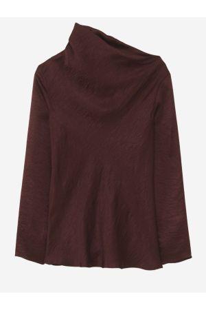 MAGLIA LUSTER IN RAYON AW25T2528W170 MERLOT LAUREN MANOOGIAN