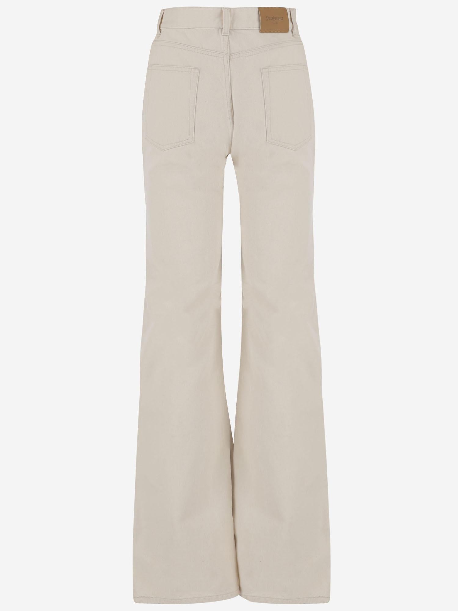JEANS ANNI'70 IN DENIM DI COTONE 823599 Y30UA9100 SAINT LAURENT