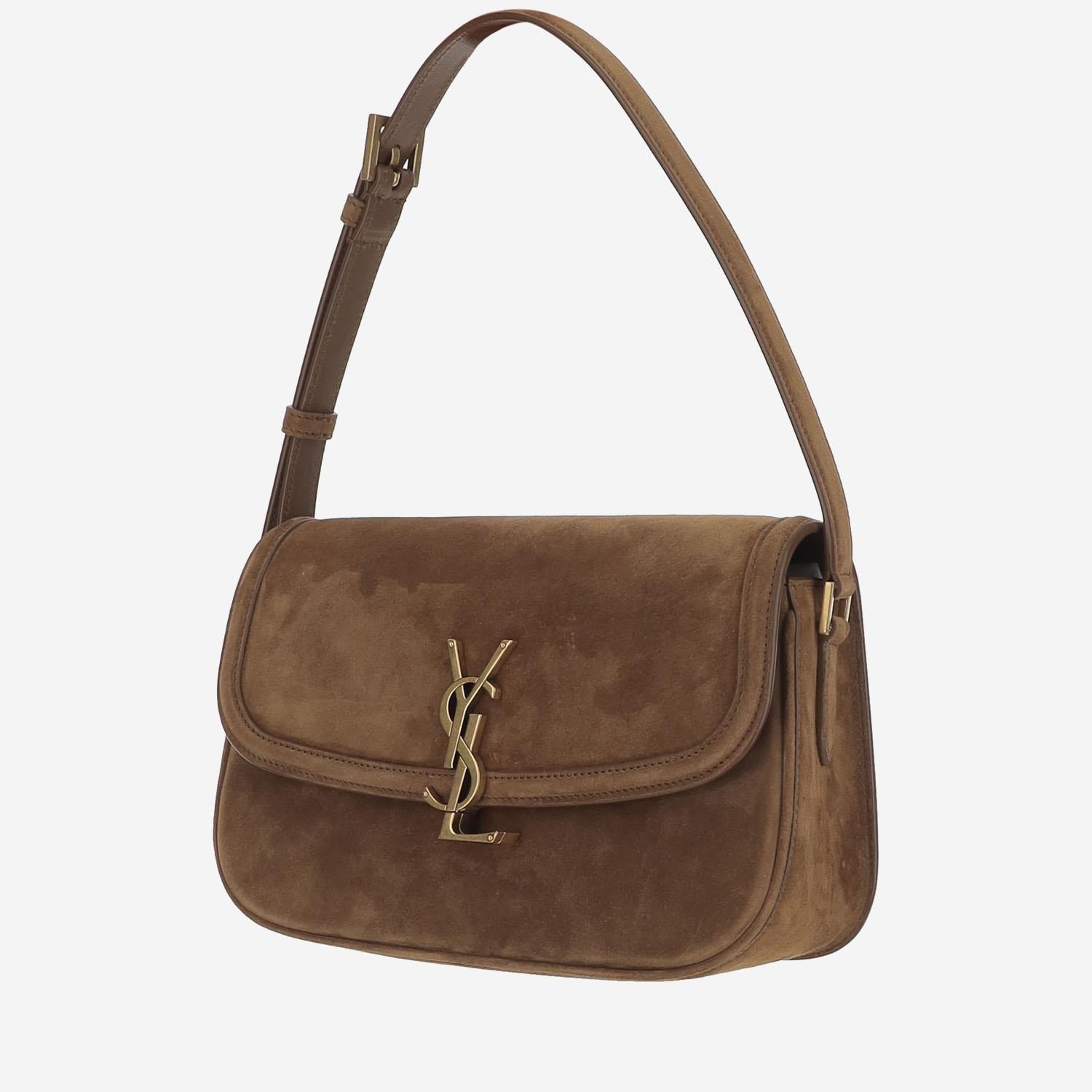BORSA SOLFERINO IN SUEDE 832330 1U80W2916 SAINT LAURENT