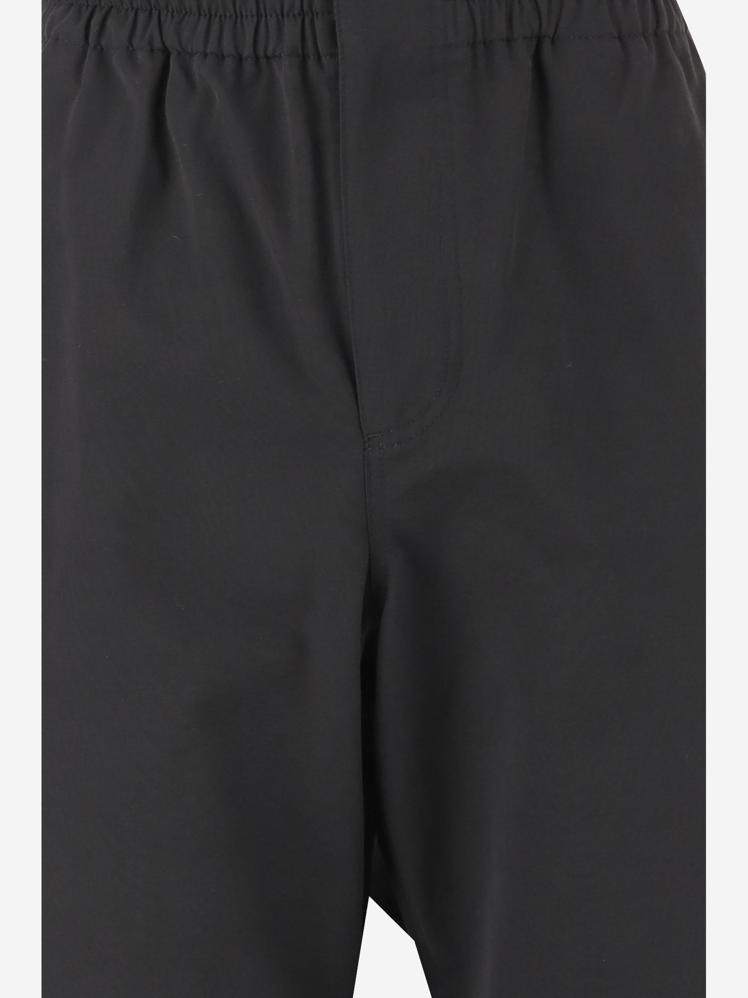 PANTALONI IN COTONE TECNICO 815581 V4Y501000 BOTTEGA VENETA