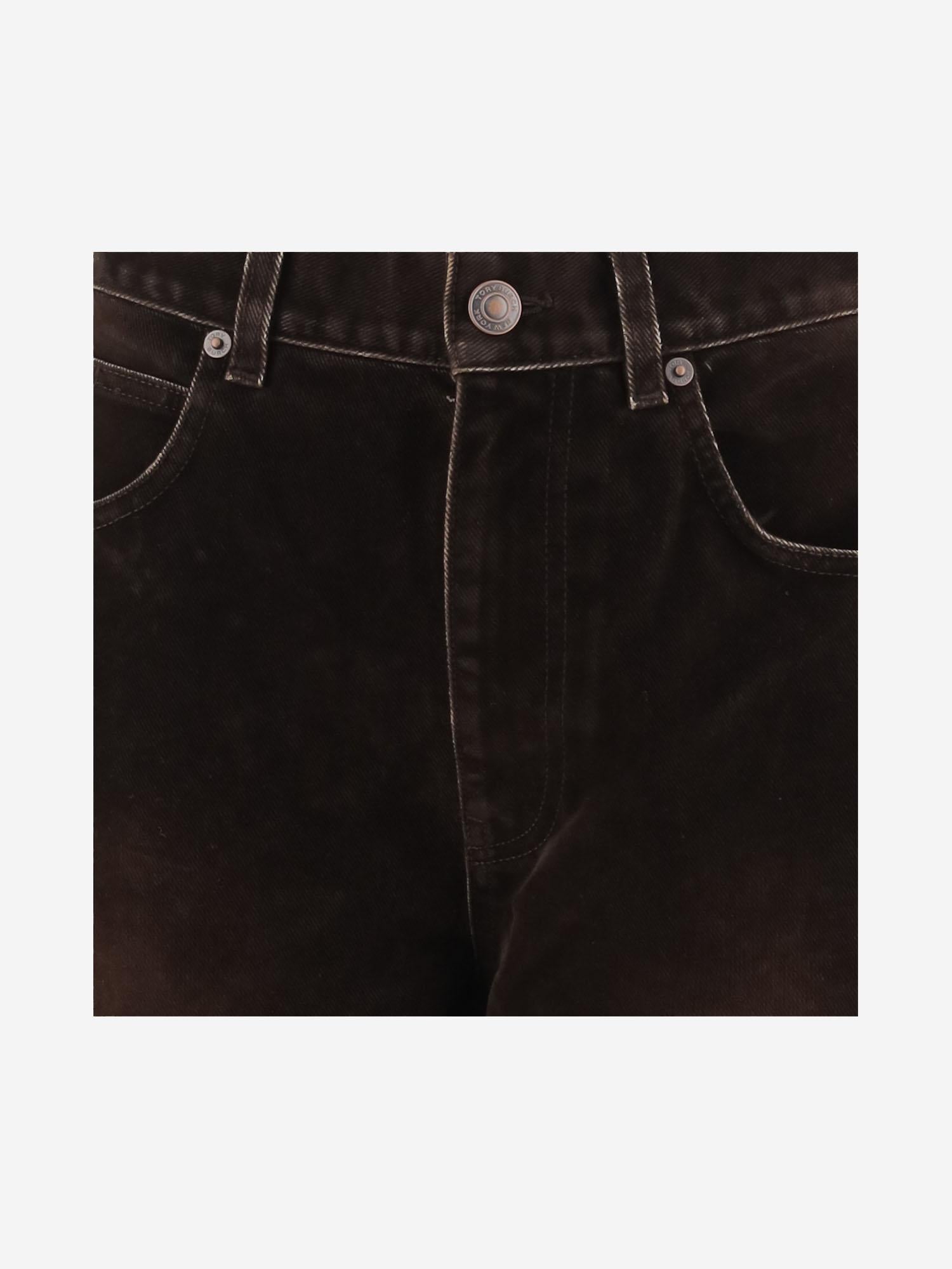 JEANS IN VELLUTO DI COTONE 171707 877 TORY BURCH