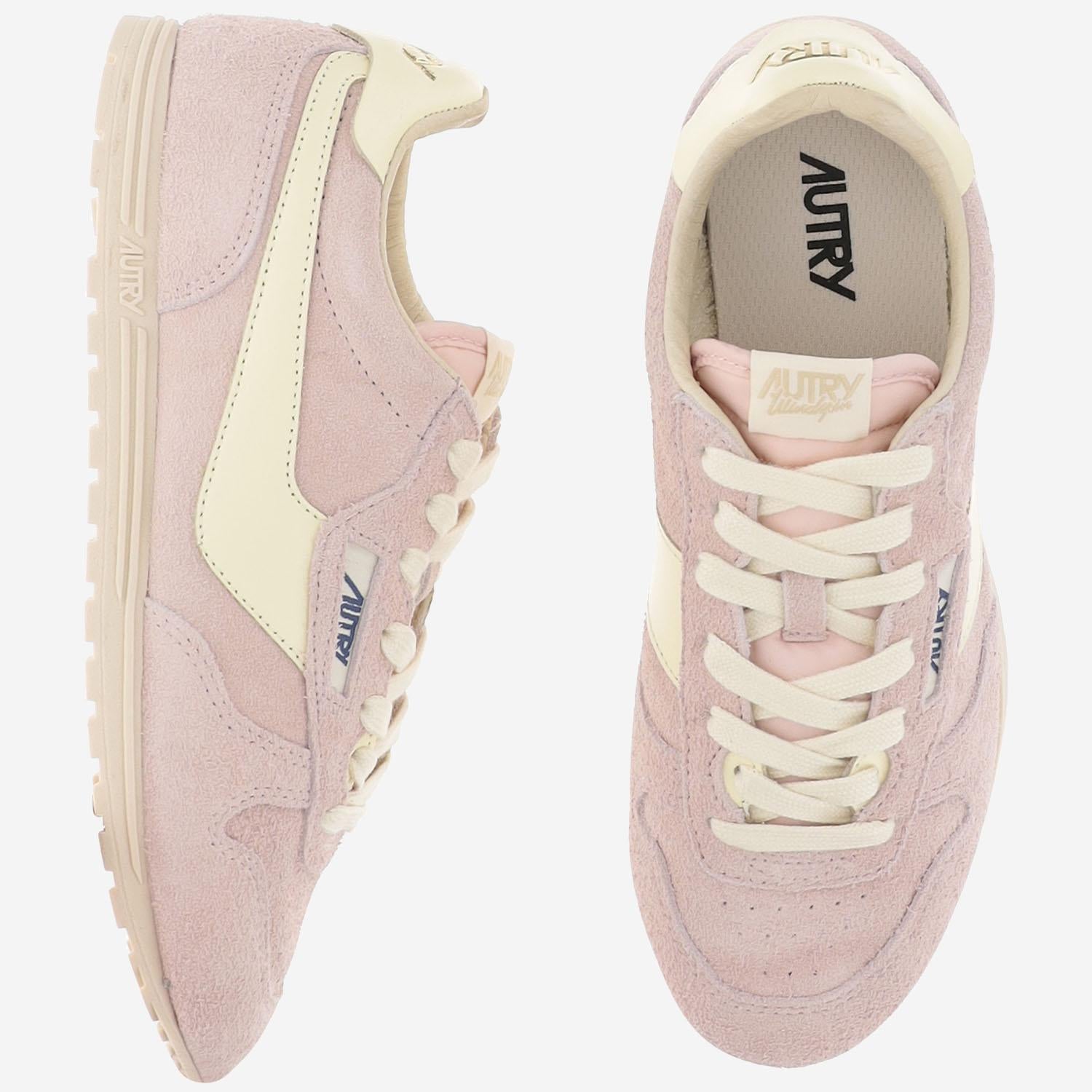 SNEAKERS WINDSPIN IN PELLE WSLW UB11 AUTRY
