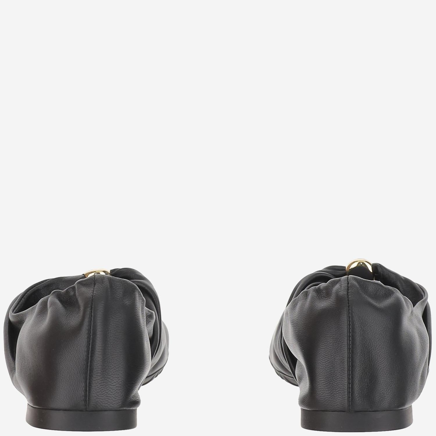 Ballerine Pebble Soft in pelle L815466X46 1100 LOEWE
