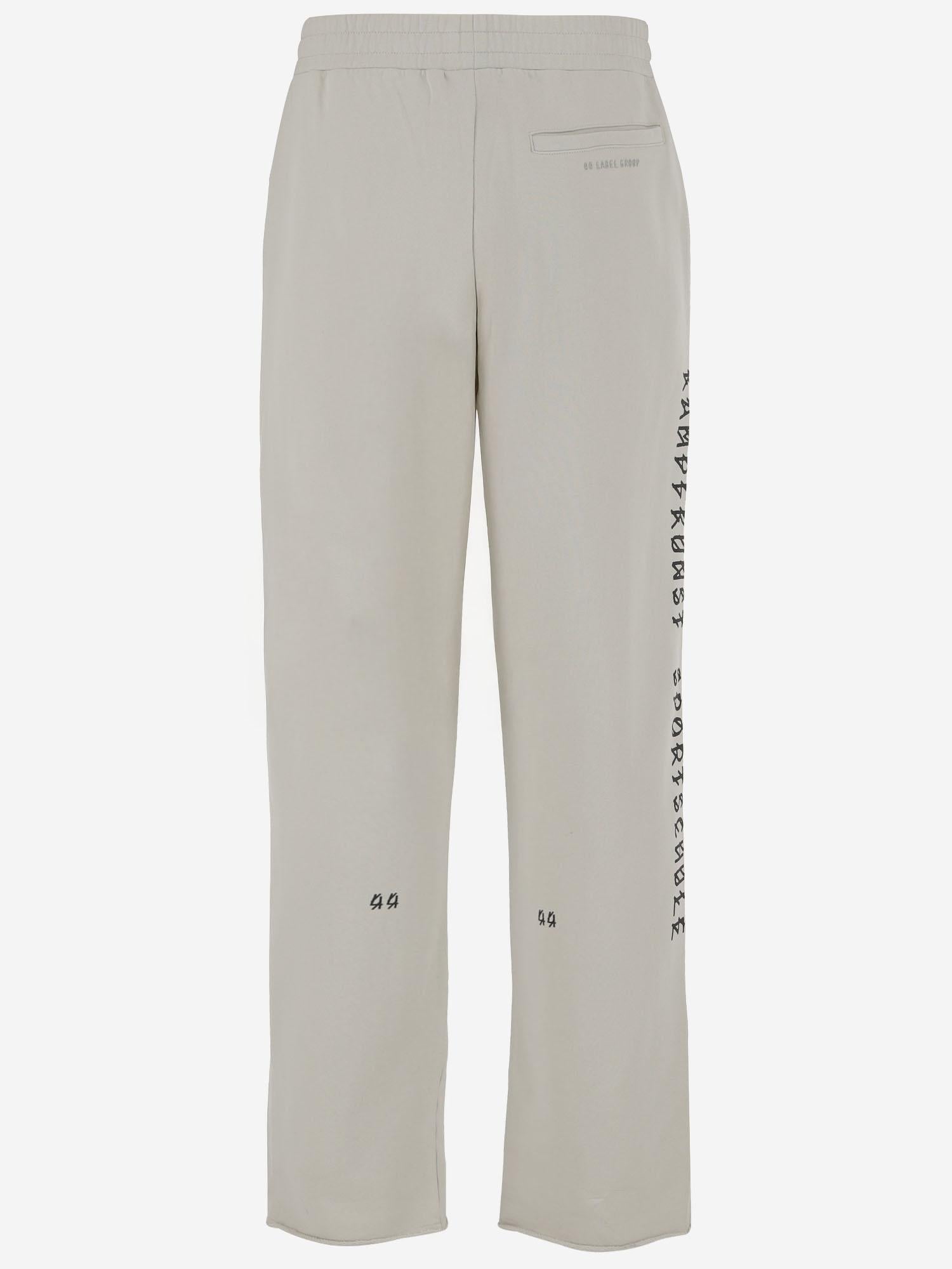 PANTALONI GYM JOGGER IN COTONE B0030581 FA583P636 44 LABEL GROUP