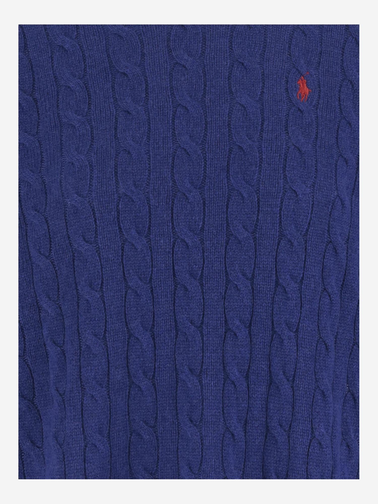 Maglione in lana e cashmere con logo 211972115 005 POLO RALPH LAUREN
